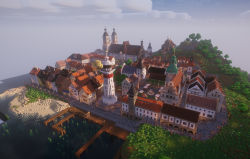 从空中俯瞰喵北城