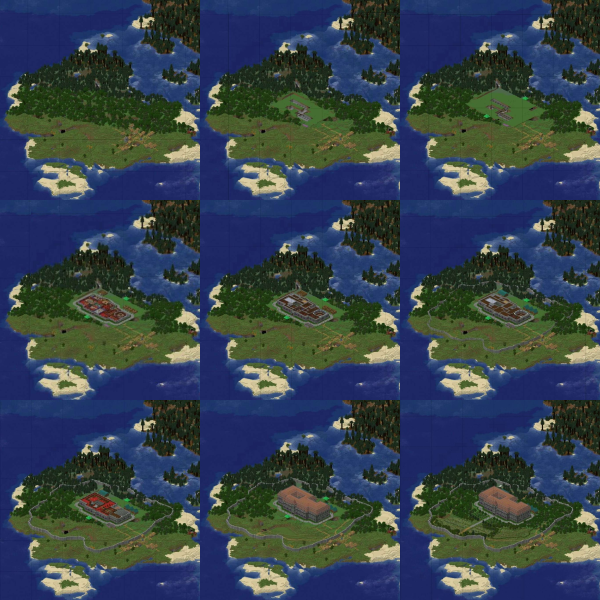 施工歷史照片，绘制于2025年11月23日。