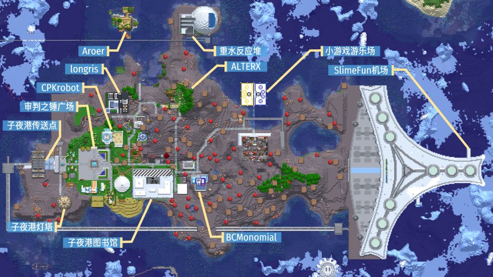 子夜港地图