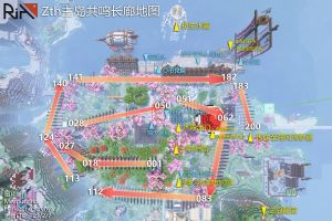 主岛鸟居编号分布指引